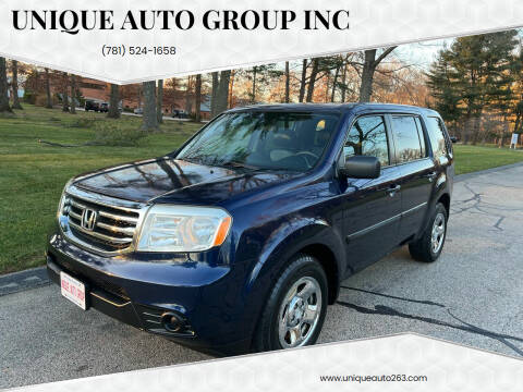 2014 Honda Pilot for sale at Unique Auto Group Inc in Whitman MA