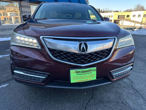 2014 Acura MDX for sale at Euro Automotive LLC in Falls Church VA