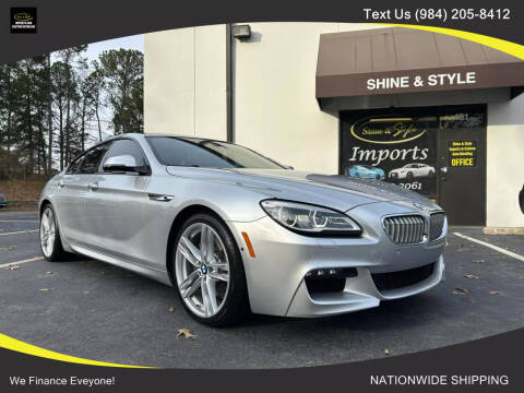 2016 BMW 6 Series for sale at Shine & Style Imports LLC in Raleigh NC