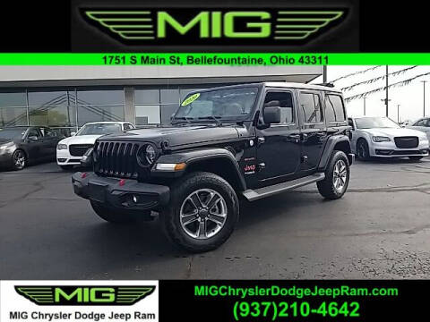 2020 Jeep Wrangler Unlimited for sale at MIG Chrysler Dodge Jeep Ram in Bellefontaine OH