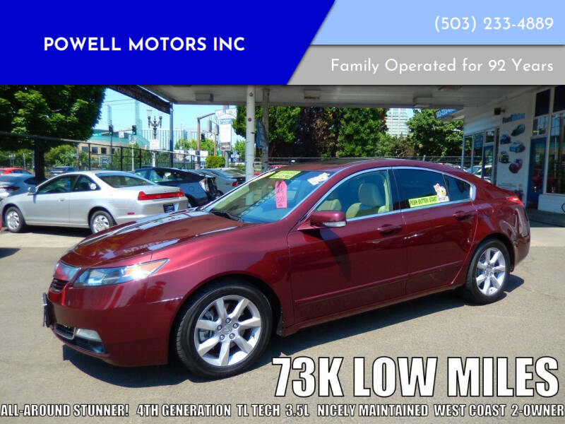 2014 Acura TL for sale at Powell Motors Inc in Portland OR