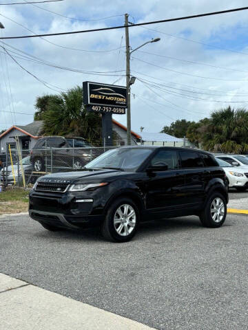 2019 Land Rover Range Rover Evoque for sale at BEST MOTORS OF FLORIDA in Orlando FL