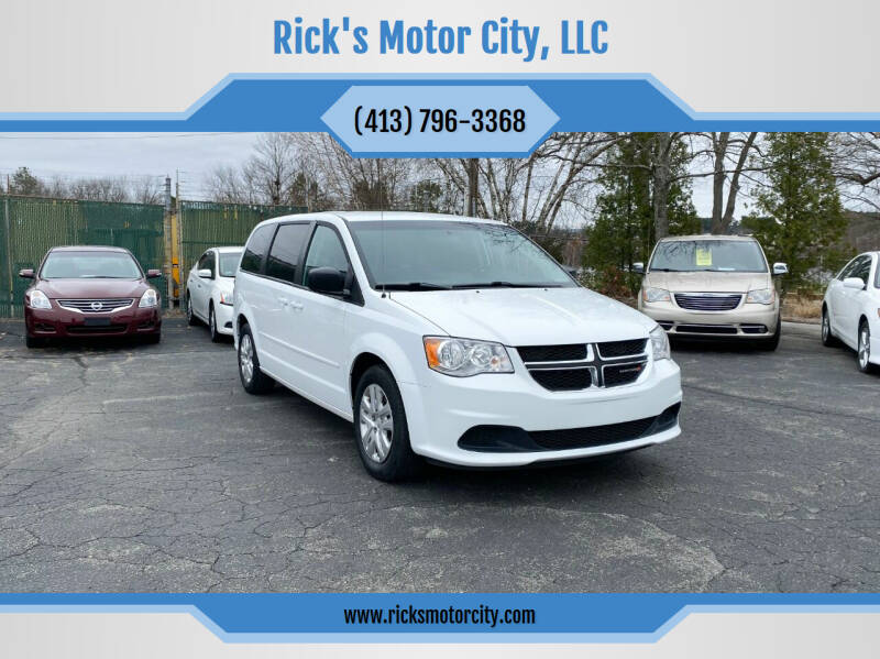 2017 Dodge Grand Caravan for sale at Rick's Motor City, LLC in Springfield MA