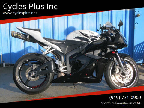 2010 Honda CBR600RR for sale at Cycles Plus Inc in Garner NC