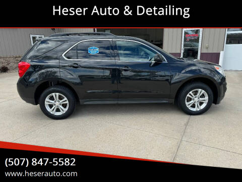 2015 Chevrolet Equinox for sale at Heser Auto & Detailing in Jackson MN