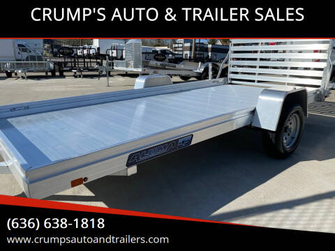 2024 Aluma 14’ Utility Trailer for sale at CRUMP'S AUTO & TRAILER SALES in Crystal City MO
