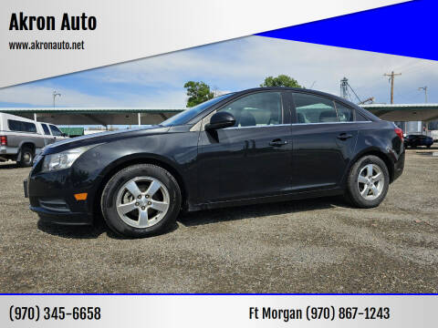 2012 Chevrolet Cruze for sale at Akron Auto - Fort Morgan in Fort Morgan CO