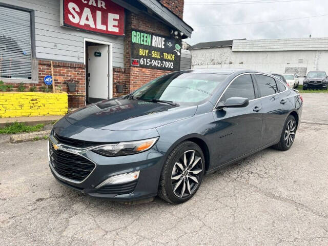 2020 Chevrolet Malibu for sale at Green Ride LLC in NASHVILLE, TN