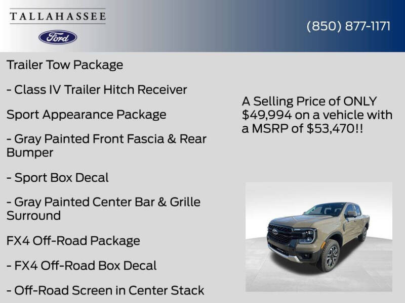 2025 Ford Ranger Lariat