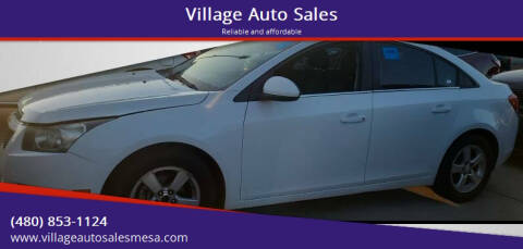 2013 Chevrolet Cruze for sale at Village Auto Sales in Mesa AZ