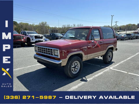 1988 Ford Bronco II for sale at Impex Auto Sales in Greensboro NC