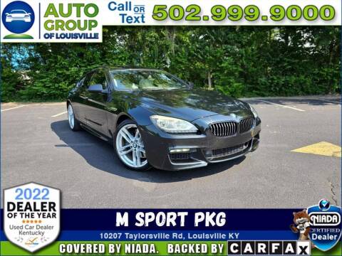 2015 BMW 6 Series for sale at Auto Group of Louisville in Louisville KY
