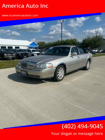 2007 Lincoln Town Car for sale at America Auto Inc in South Sioux City NE