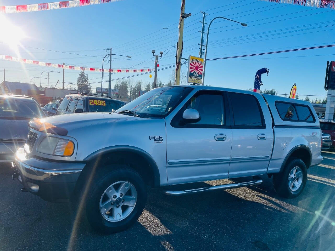 2003 Ford F-150 for sale at New Creation Auto Sales in Everett, WA