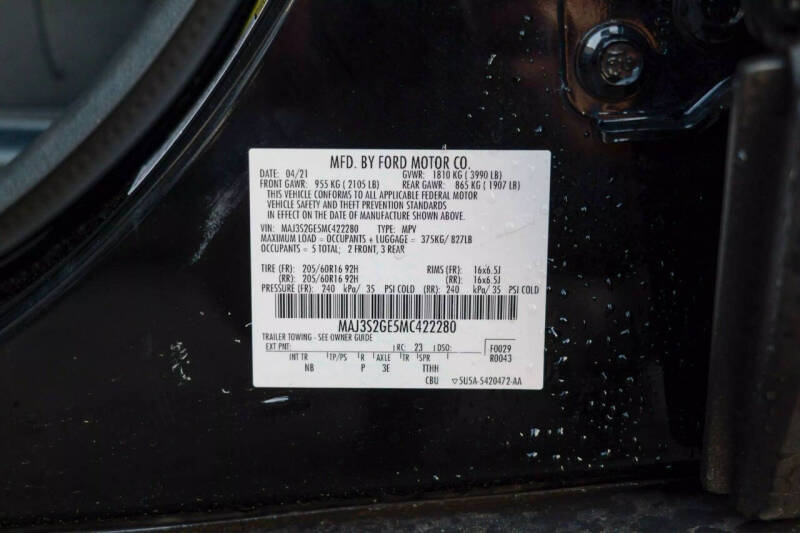 2021 Ford EcoSport SE