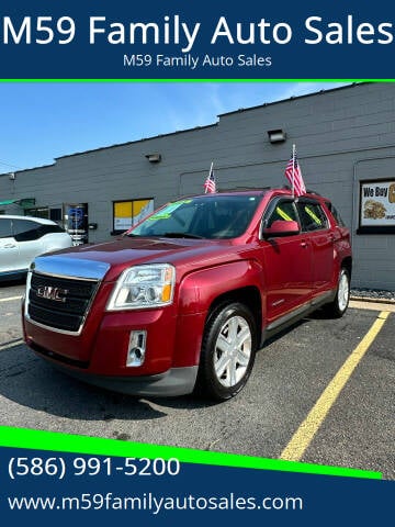 2011 GMC Terrain for sale at M59 Family Auto Sales in Utica MI