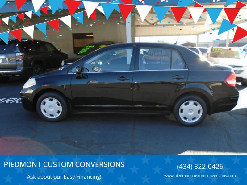 2009 Nissan Versa for sale at PIEDMONT CUSTOM CONVERSIONS USED CARS in Danville VA