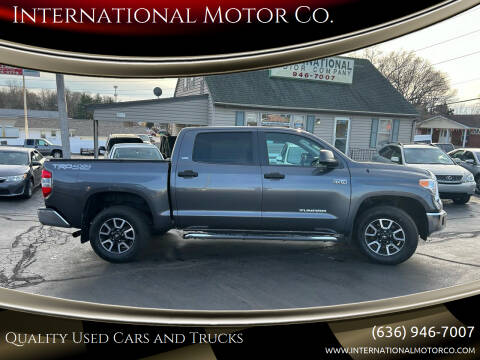 2015 Toyota Tundra for sale at International Motor Co. in Saint Charles MO