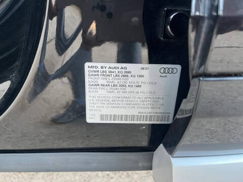 2022 Audi Q5 e quattro S line Prem Pl 55 TFSI