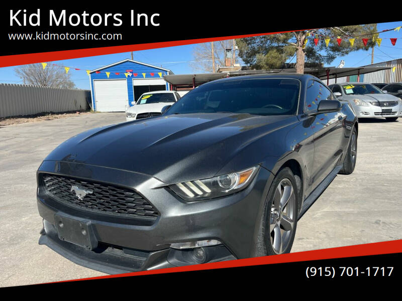 2016 Ford Mustang for sale at Kid Motors Inc in El Paso TX