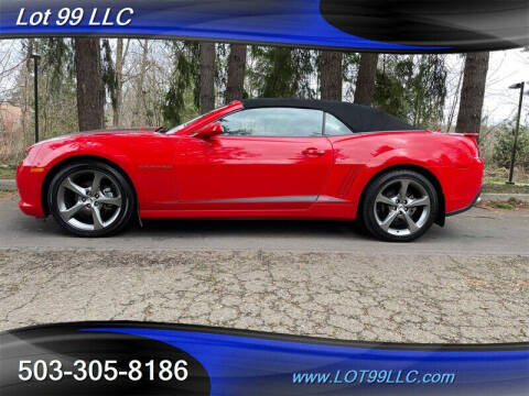 2014 Chevrolet Camaro for sale at LOT 99 LLC in Milwaukie OR