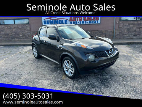 2011 Nissan JUKE for sale at Seminole Auto Sales in Seminole OK