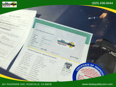 2015 Mercedes-Benz E-Class E 400 4MATIC