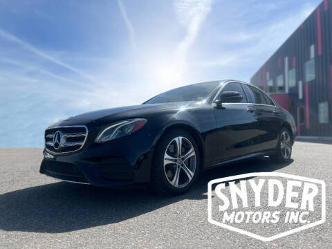 2020 Mercedes-Benz E-Class E 350 4MATIC