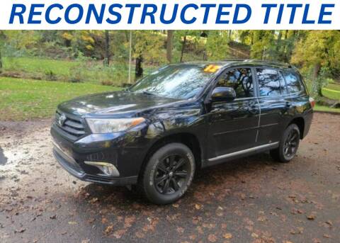 2012 Toyota Highlander for sale at McMinnville Auto Sales LLC in Mcminnville OR