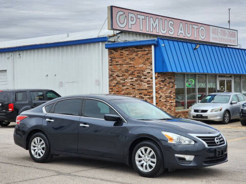 2015 Nissan Altima for sale at Optimus Auto in Omaha NE