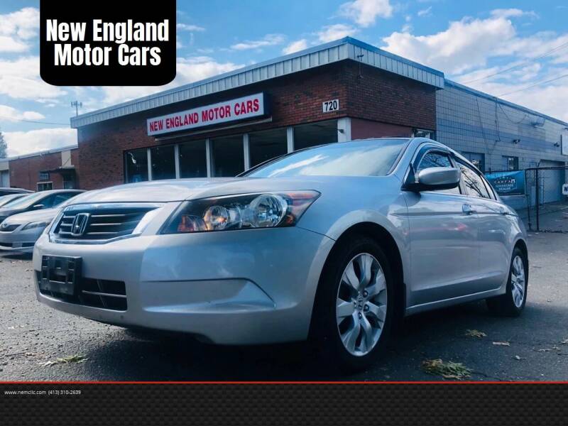 2008 Honda Accord for sale at New England Motor Cars in Springfield MA