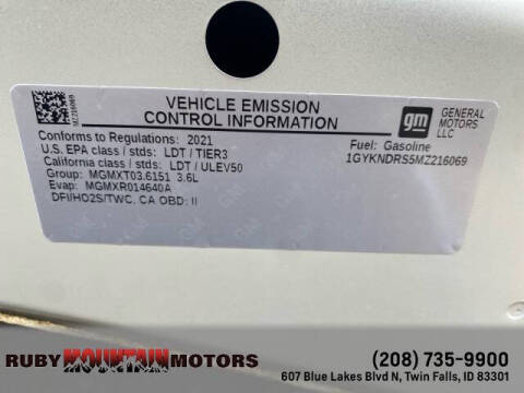 2021 Cadillac XT5 Premium Luxury