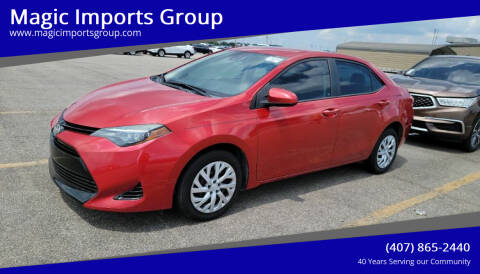 2017 Toyota Corolla for sale at Magic Imports Group in Longwood FL