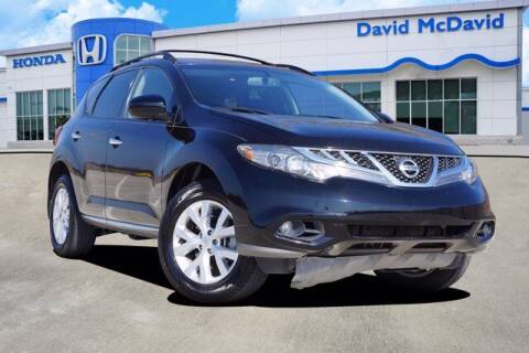 2013 Nissan Murano for sale at DAVID McDAVID HONDA OF IRVING in Irving TX