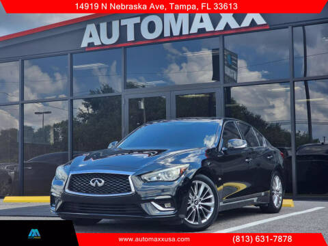 2018 Infiniti Q50 for sale at Automaxx in Tampa FL