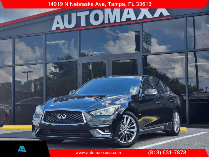 2018 Infiniti Q50 for sale at Automaxx in Tampa FL