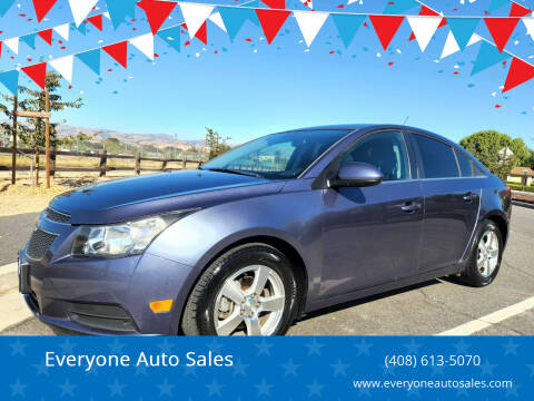 2014 Chevrolet Cruze for sale at Everyone Auto Sales in Santa Clara CA