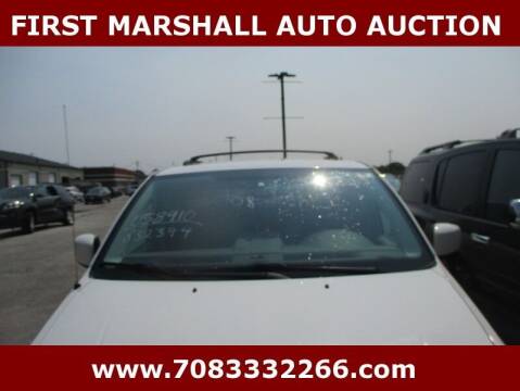 2008 Chrysler Town and Country for sale at First Marshall Auto Auction in Harvey IL