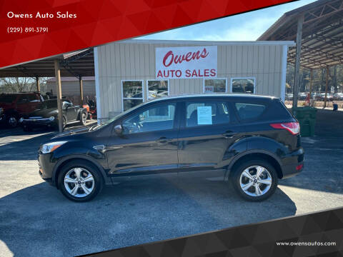 2014 Ford Escape for sale at Owens Auto Sales in Norman Park GA