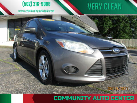 2014 Ford Focus for sale at Community Auto Center in Jeffersonville IN
