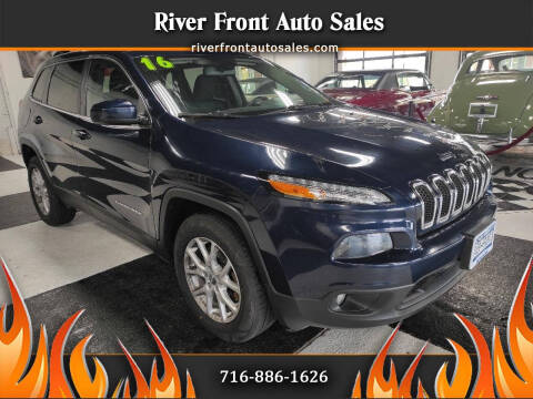 2016 Jeep Cherokee for sale at River Front Auto Sales in Buffalo NY