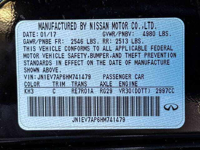 2017 Infiniti Q50 3.0T Premium