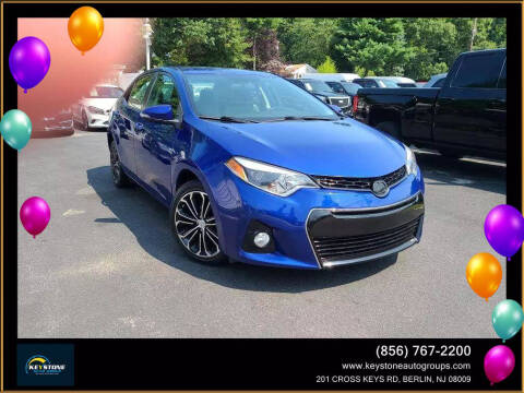 2015 Toyota Corolla for sale at Keystone Auto Group in Delran NJ