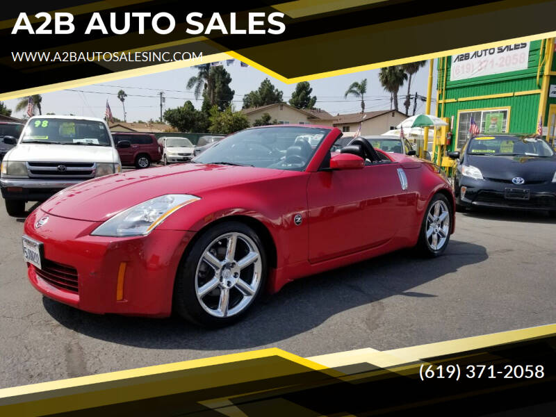 2004 Nissan 350Z for sale at A2B AUTO SALES in Chula Vista CA