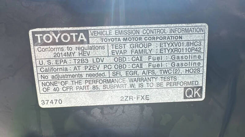 2014 Toyota Prius