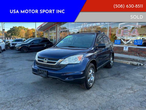 2011 Honda CR-V for sale at USA Motor Sport inc in Marlborough MA