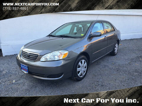 2008 Toyota Corolla for sale at Next Car For You inc. in Brooklyn NY