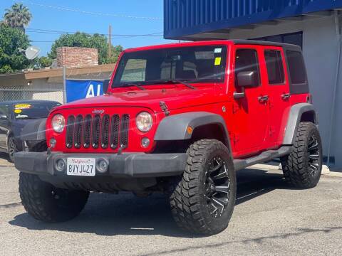2018 Jeep Wrangler JK Unlimited for sale at Autodealz of Fresno in Fresno CA