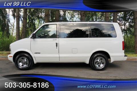 1999 Chevrolet Astro for sale at LOT 99 LLC in Milwaukie OR