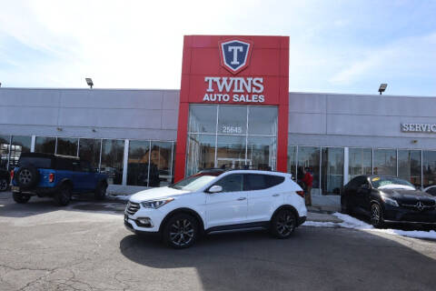 2018 Hyundai Santa Fe Sport for sale at Twins Auto Sales Inc Redford 1 in Redford MI